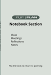 Lesson Planner Back