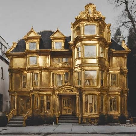 Image for the assembly story Envy - The Golden Windows about Envy; Dissatisfaction; Contentment