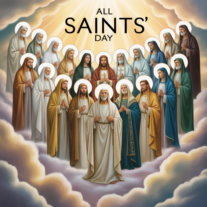 All Saints' Day assembly