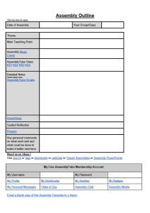 assembly planner